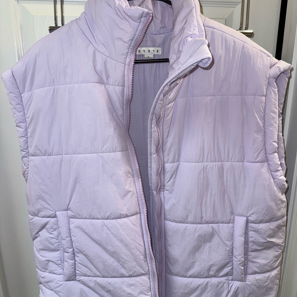 HYFVE Light Purple Quilted Vest